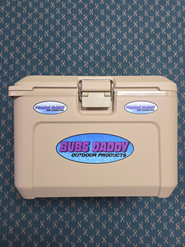 17 Quart Bubs Daddy Bait Cooler with Air Chiller
